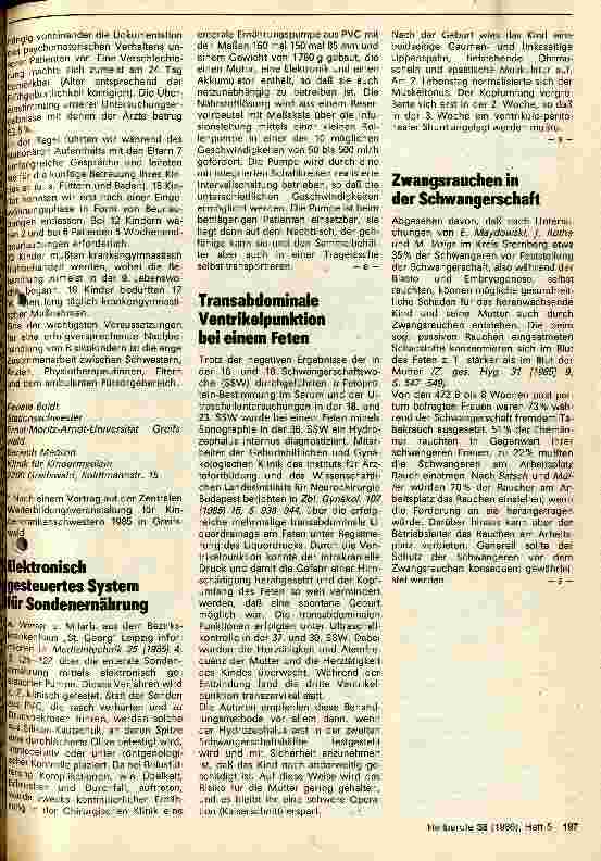 Vorschauseite 2: Voraussetzungen für die Nachbetreuung von Risiko-Neugeborenen