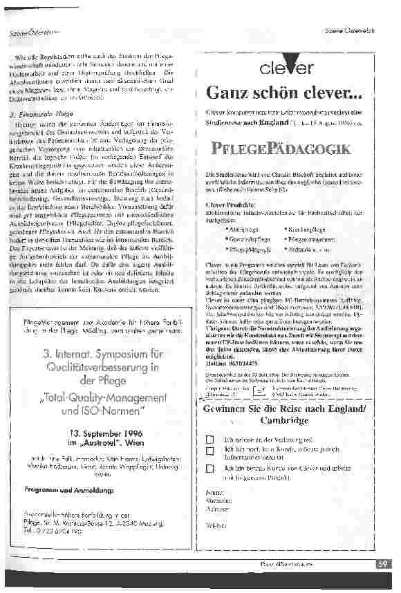 Vorschauseite 3: Workshop Pflegeberuf - Quo Vadis?