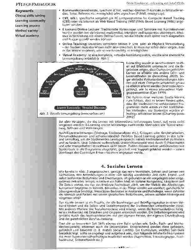 Vorschauseite 3: E-Learning and Social Effects
