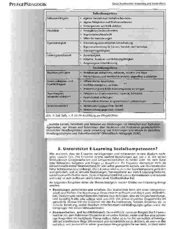 Vorschauseite 4: E-Learning and Social Effects