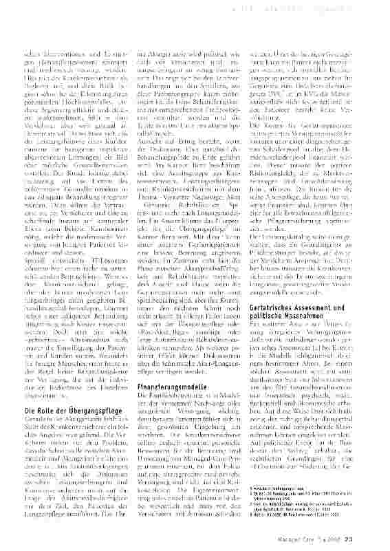 Vorschauseite 2: Der demografische Wandel als Herausforderung für die Krankenkassen