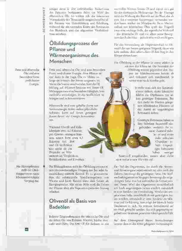 Vorschauseite 3: Wärme für die Seele Oldispersionsbäder