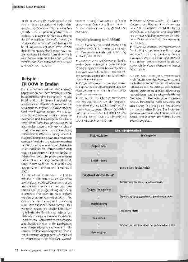 Vorschauseite 3: Projektorientierte Lehre in der Logopädie