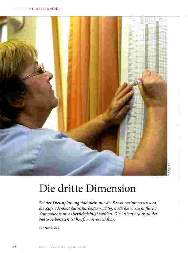 Vorschauseite 1: Die dritte Dimension