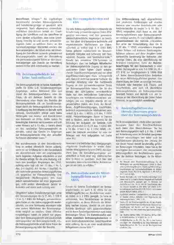 Vorschauseite 4: Betreuungsbehörden und Datenschutz