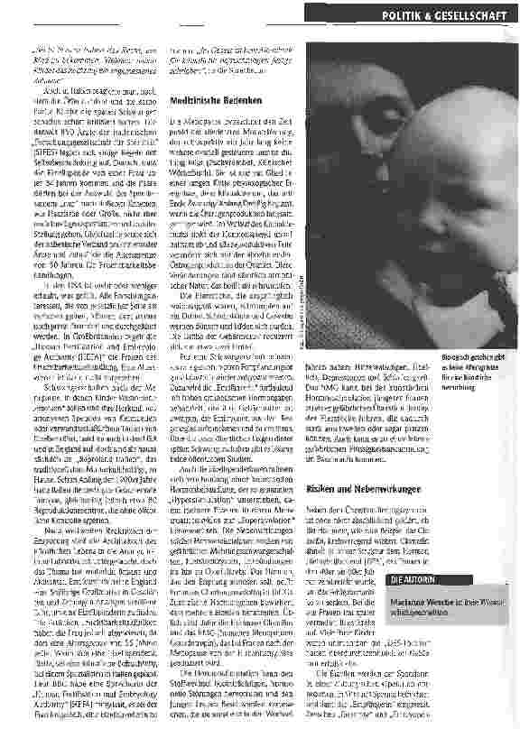 Vorschauseite 2: Schwanger nach der Menopause