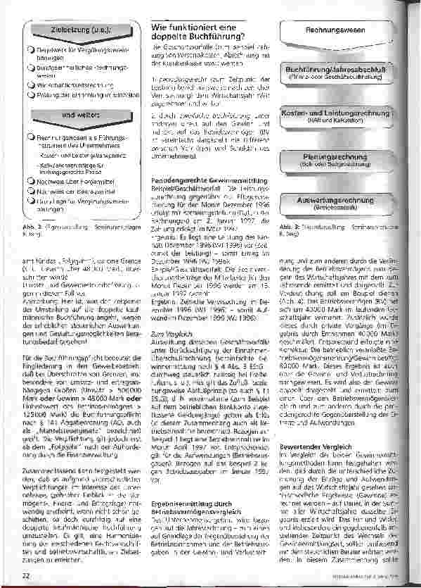Vorschauseite 3: Die Umsetzung der Pflege-Buchführungsverordnung 1. Teil