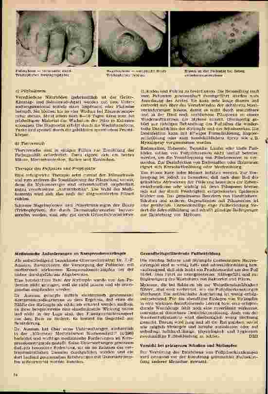 Vorschauseite 3: Fußmykosen - ein aktuelles Problem