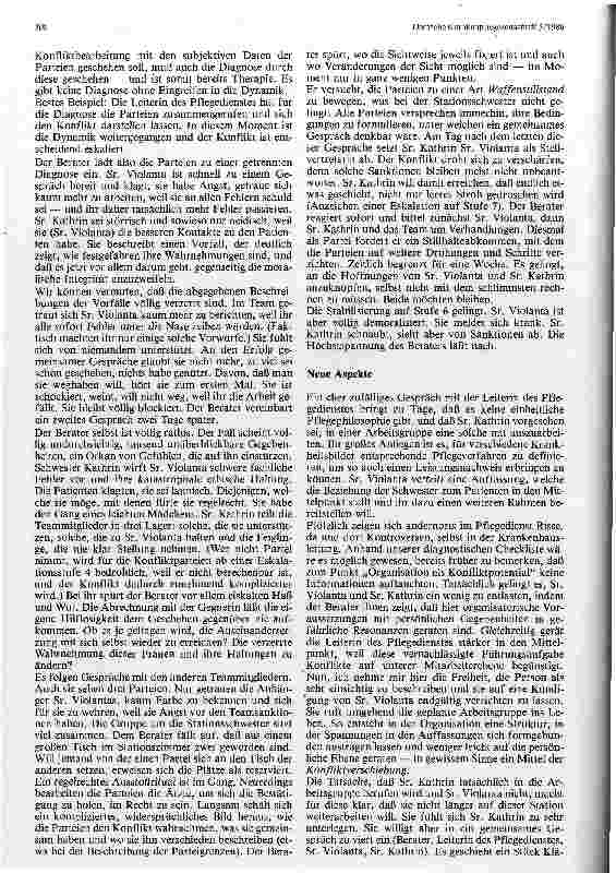 Vorschauseite 3: Konfliktmanagement Versuch eine der vielschichtigsten menschlichen Begegnungsarten nicht nur zu erleiden, sondern lebenswert zu gestalten