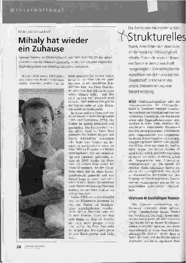 Vorschauseite 1: Strukturelles Problem