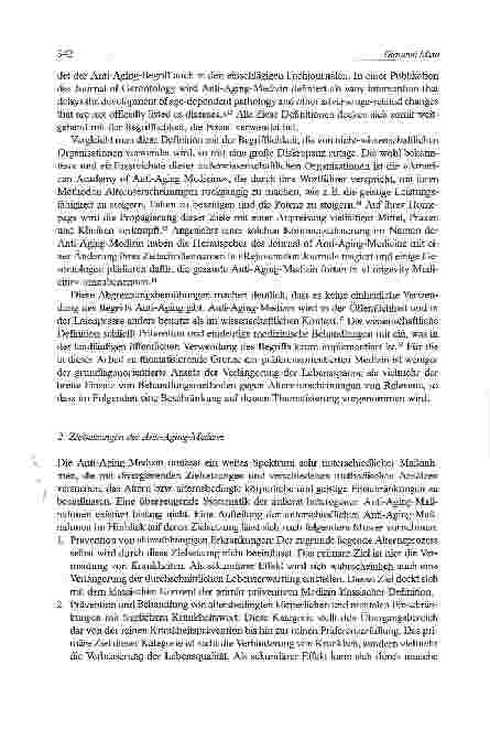 Vorschauseite 4: Die Präferenzorientierung der modernen Medizinals ethisches Problem. Ein Aufriss am Beispiel der Anti-Aging-Medizin