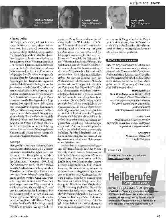 Vorschauseite 2: Zu Hause im Heim