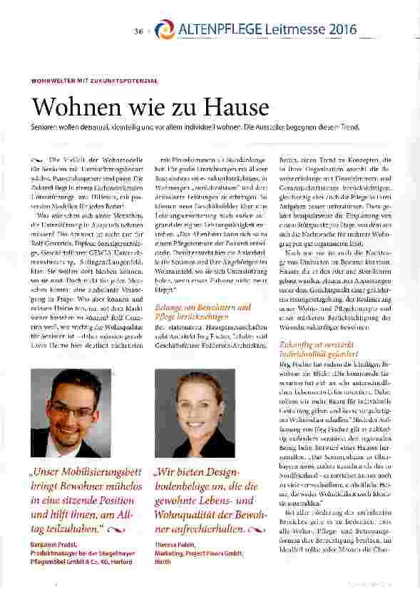 Vorschauseite 1: Wohnen wie zu Hause