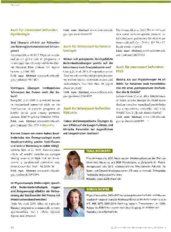 Vorschauseite 6: Evidenz-Update 1_2016