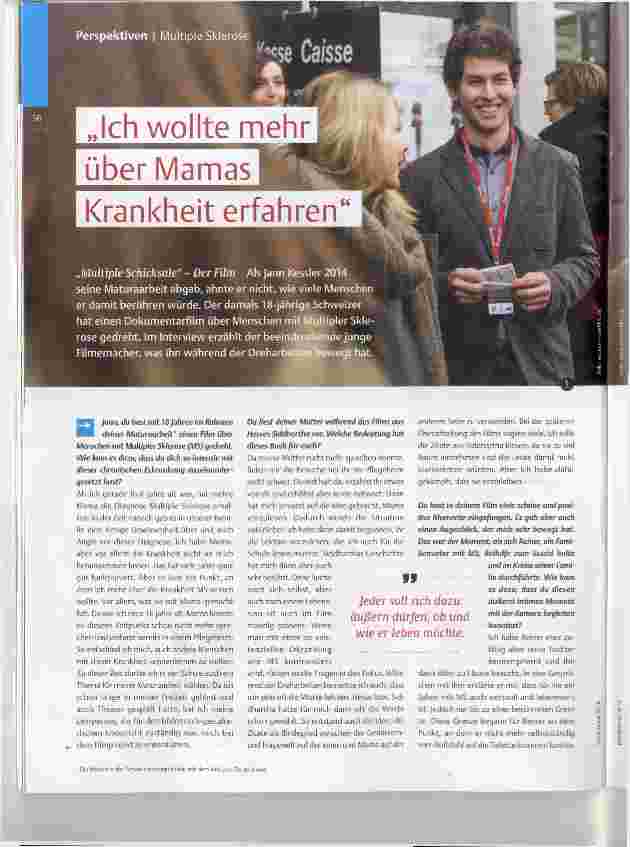 Vorschauseite 1: Ich wollte mehr über Mamas Krankheit erfahren