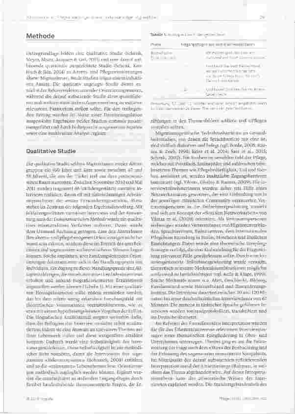 Vorschauseite 3: Der Migrationshintergrund in multikulturellen Pflegearrangements
