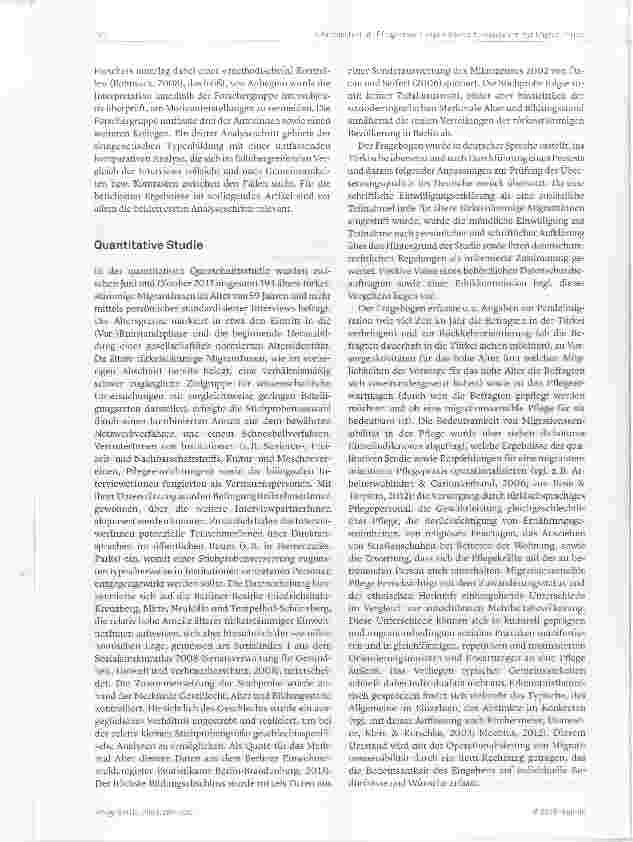 Vorschauseite 4: Der Migrationshintergrund in multikulturellen Pflegearrangements