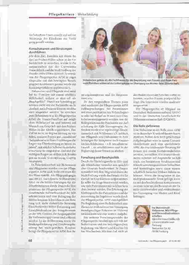 Vorschauseite 2: Generalistische Pflegeexpertin APM Schwangerschaft, Geburt und Wochenbett