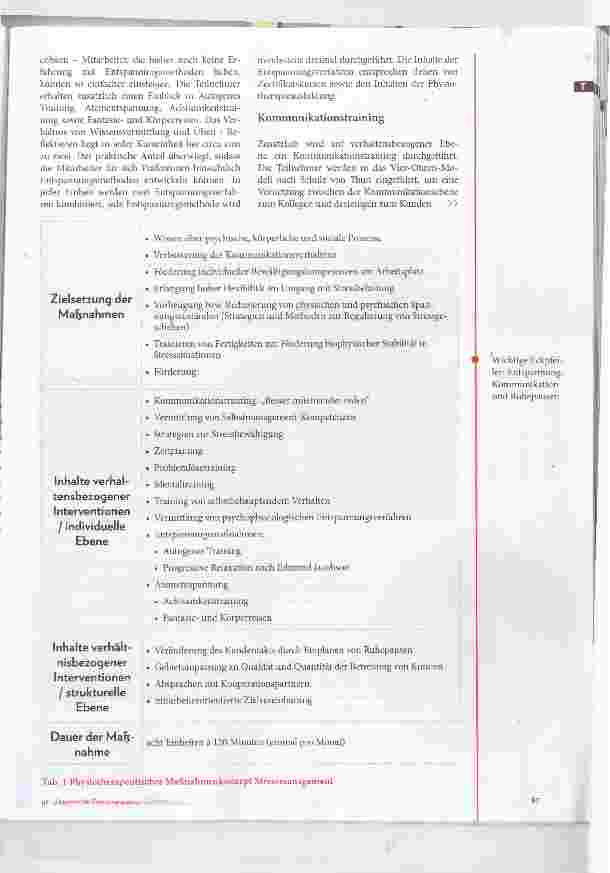 Vorschauseite 3: Physiotherapeutisches Stressmanagement bei freien Handelsvertretern