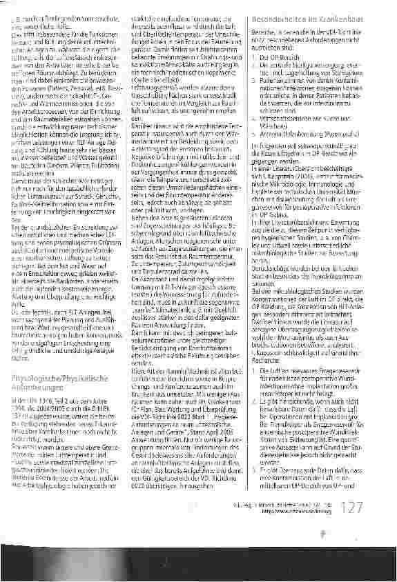 Vorschauseite 2: Raumlufttechnische Anlagen -Quo Vadis