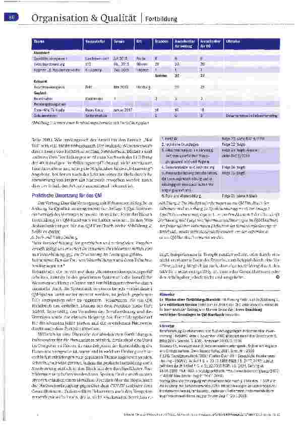 Vorschauseite 3: QM in der Freiberuflichkeit Teil 21 Wissen erhalten und vertiefen