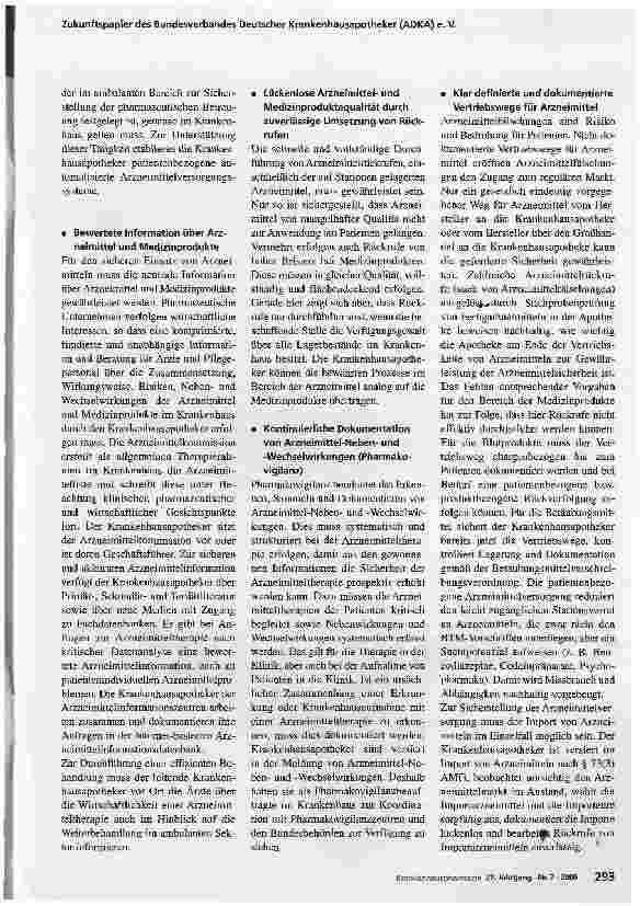 Vorschauseite 5: Arzneimitteltherapieder Patienten im Krankenhaus