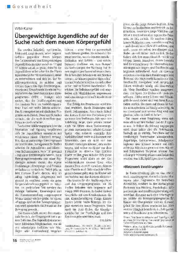 Vorschauseite 2: Fettleibigkeit und Magersucht: zwei Seiten der gleichen Medaille