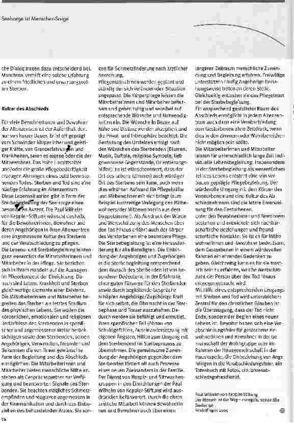 Vorschauseite 3: Seelsorge ist Menschen-Sorge