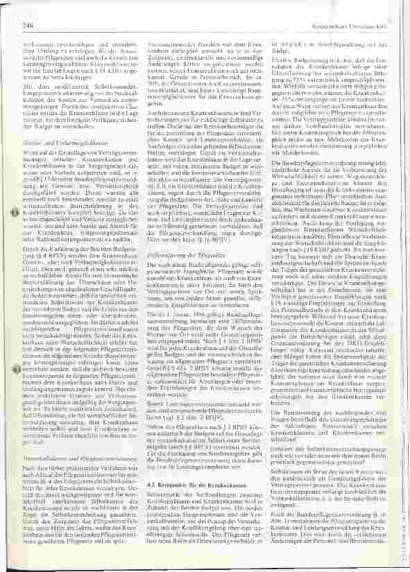 Vorschauseite 3: Perspektiven aus der Sicht der Krankenkassen