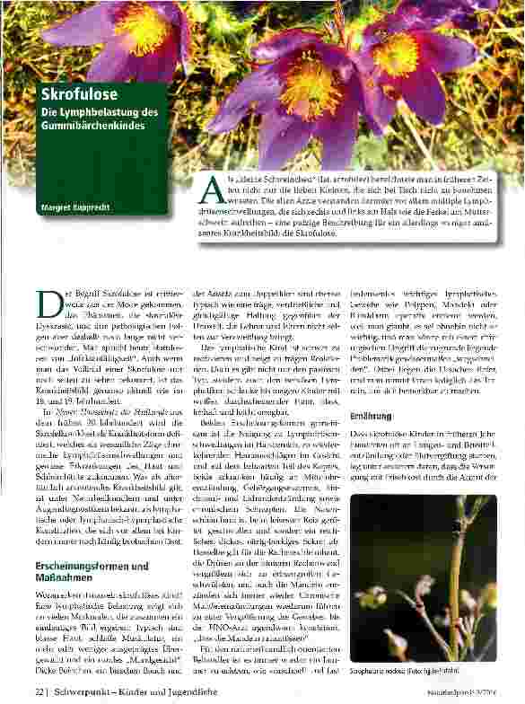 Vorschauseite 1: Skrofulose