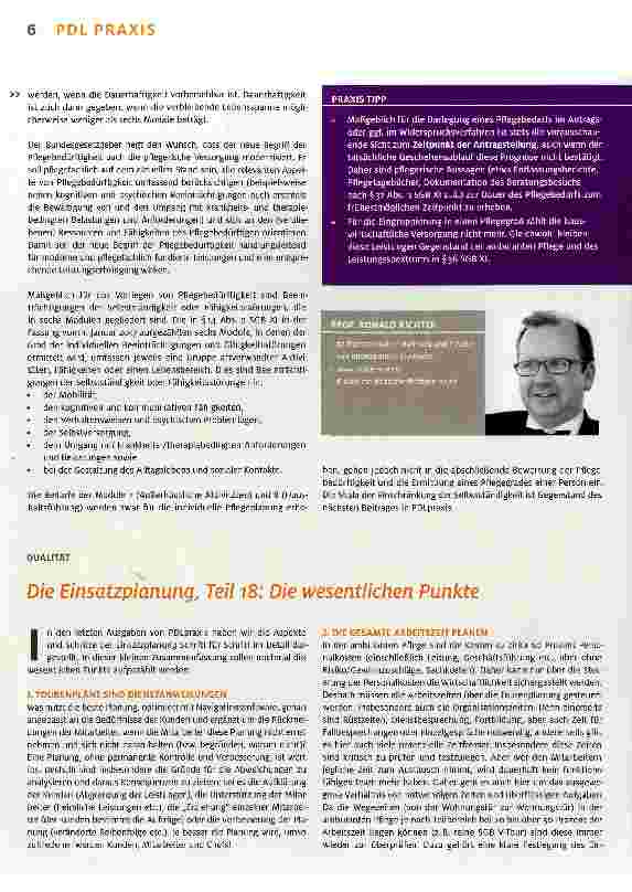 Vorschauseite 2: Der neue Pflegebedürftigkeitsbegriff, Teil 2. Die Definition