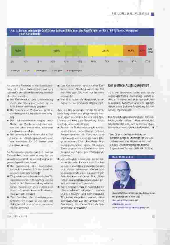 Vorschauseite 2: Die neue Basisausbildung für Ärzte erste Evaluierungsergebnisse