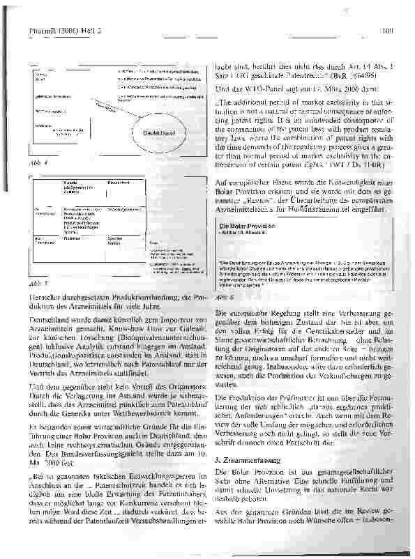 Vorschauseite 4: Bolar Provision
