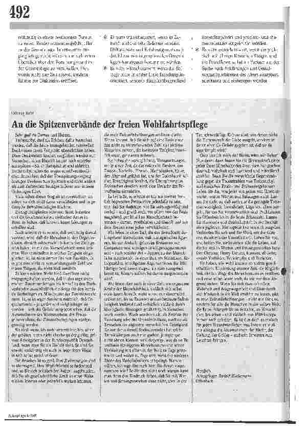 Vorschauseite 4: Betroffene unerwünscht Kongreß-Eindrücke