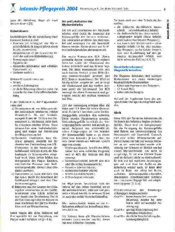 Vorschauseite 2: Der akute Myokardinfarkt