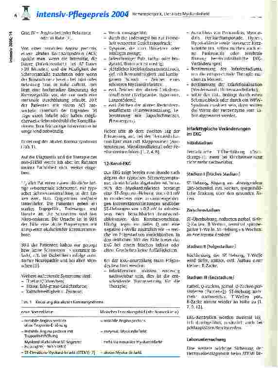 Vorschauseite 3: Der akute Myokardinfarkt