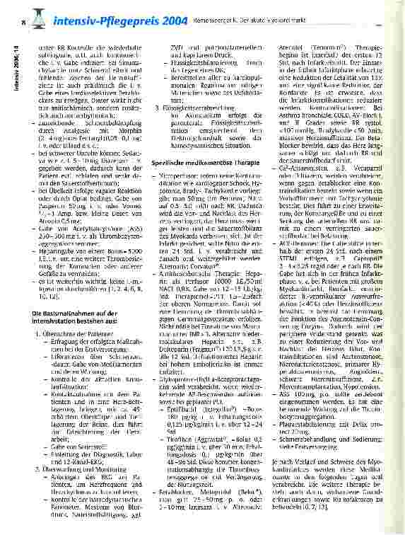 Vorschauseite 5: Der akute Myokardinfarkt