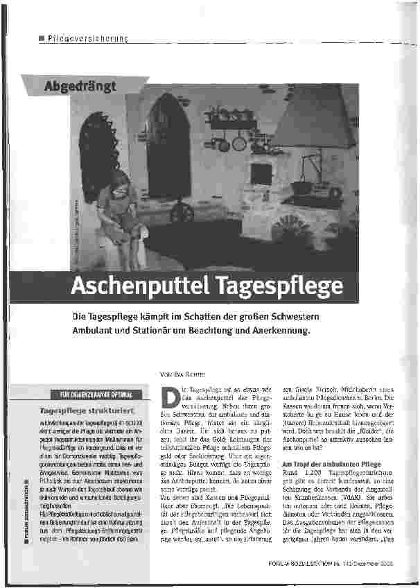 Vorschauseite 1: Aschenputtel Tagespflege
