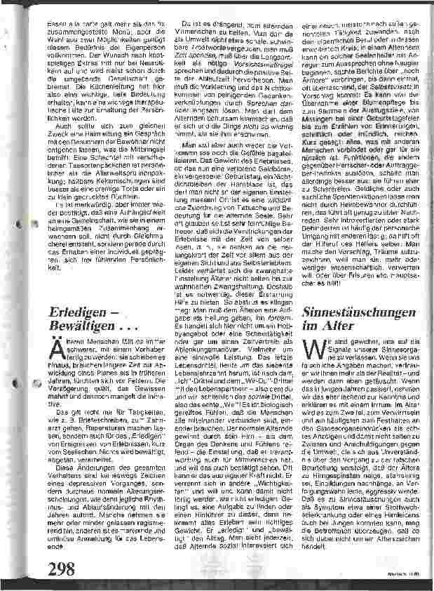 Vorschauseite 2: Alte Menschen reagieren anders