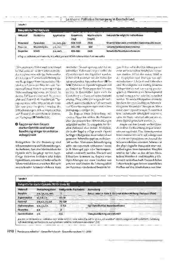Vorschauseite 2: Schmerztherapie und symptomorientierte Behandlung in der Palliativmedizin