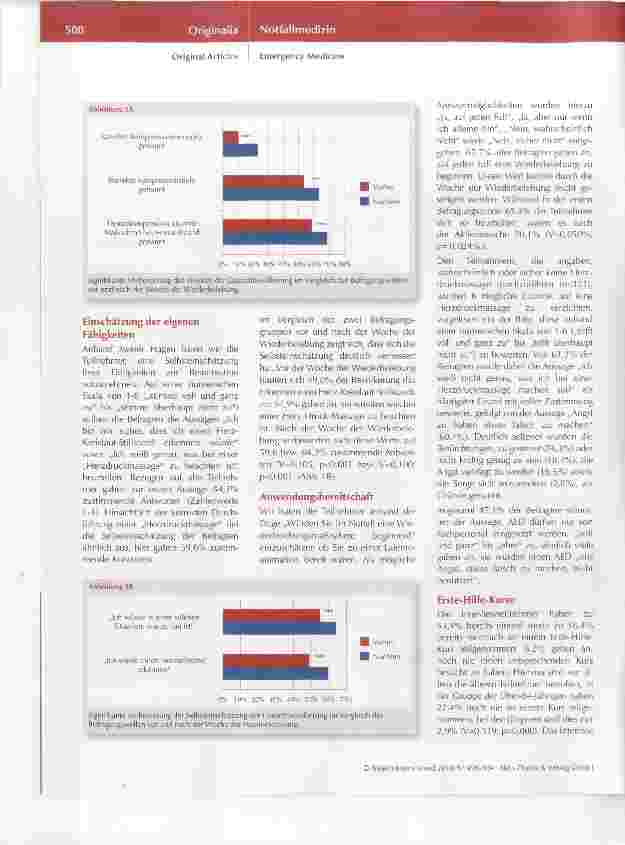 Vorschauseite 5: Projekt,,Woche der Wiederbelebung: Öffentlichkeitsarbeit und Schulungsmaßnahmen verbessern das Wissen zur Wieder-belebung in der Bevölkerung