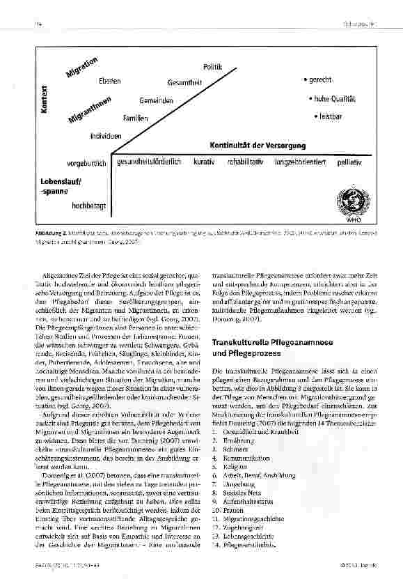 Vorschauseite 2: Transkulturelle Pflegeanamnese und Pflegediagnostik