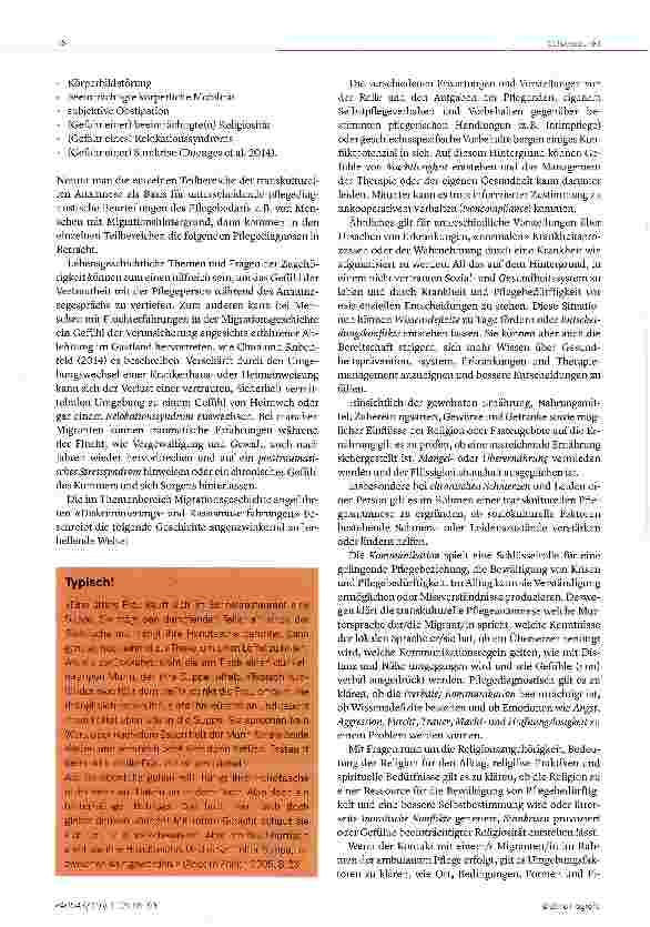 Vorschauseite 6: Transkulturelle Pflegeanamnese und Pflegediagnostik