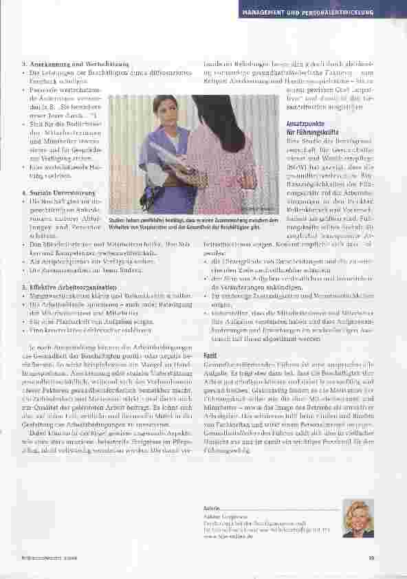 Vorschauseite 2: Gesundheitsfördernd führen