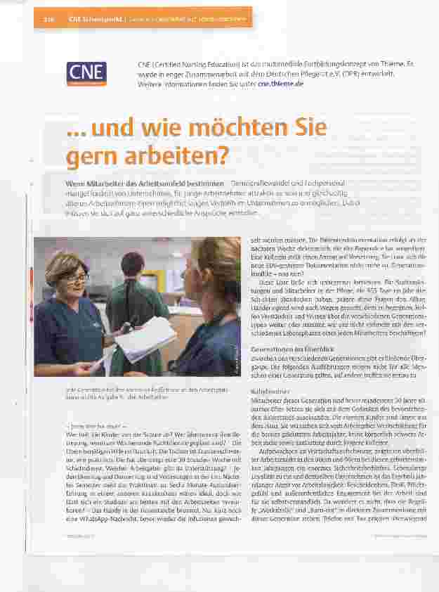 Vorschauseite 1: ... und wie möchten Sie gern arbeiten?