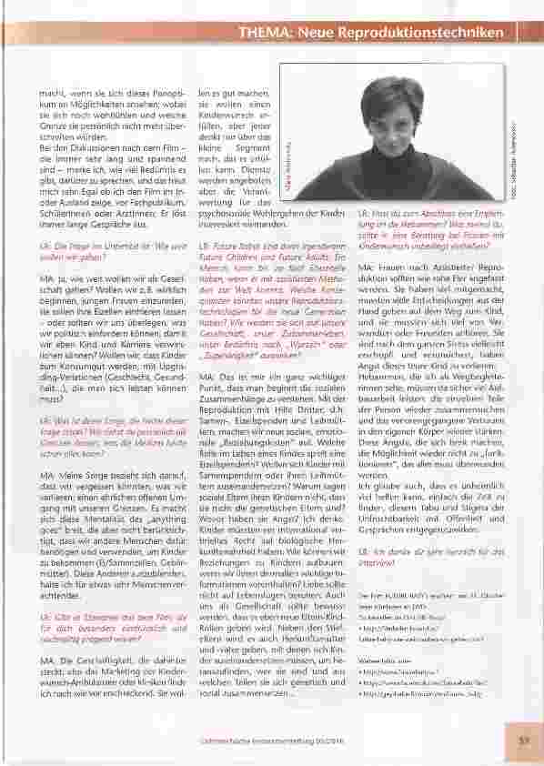 Vorschauseite 3: Babys der Zukunft Wie weit wollen wir gehen?