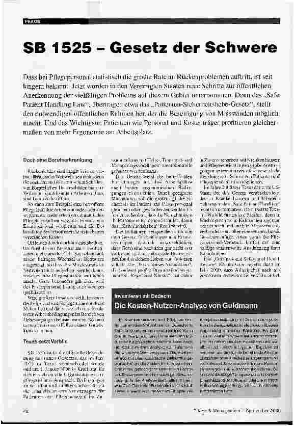 Vorschauseite 1: SB 1525 - Gesetz der Schwere