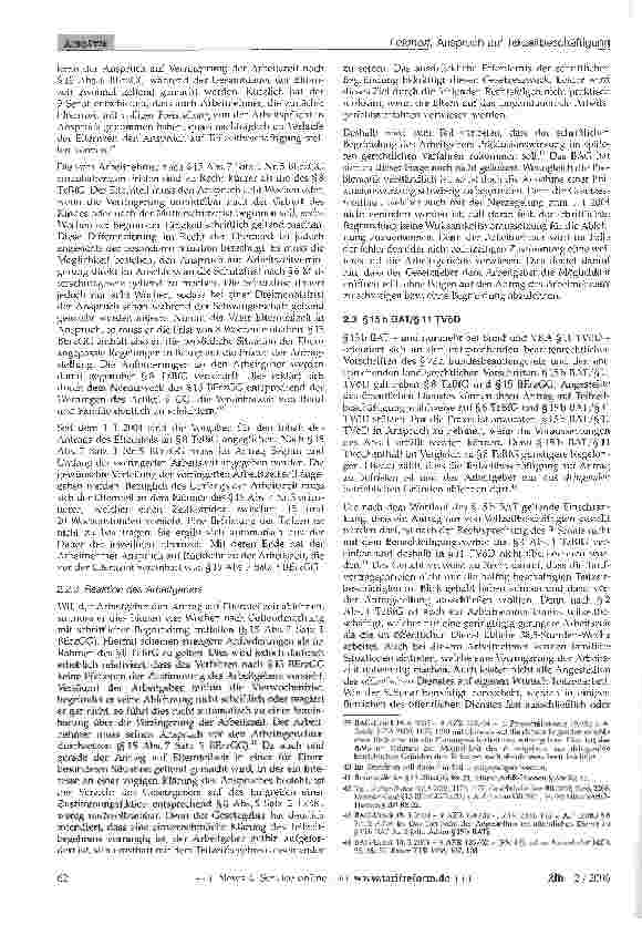 Vorschauseite 5: Anspruch auf Teilzeitbeschäftigung -Zum Verhältnis der rechtlichen Grundlagen der §§8 TzBfG, 15 BErzGG und 15b BAT/11 TVöD im Kontext der aktuellen Rechtsprechung des Bundesarbeit…