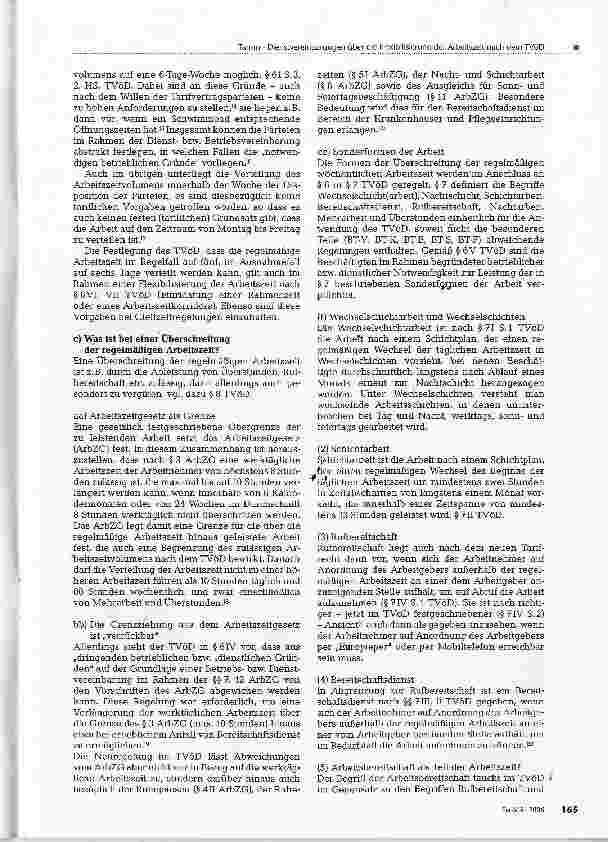 Vorschauseite 2: Dienstvereinbarungen über die Flexibilisierung der Arbeitszeit nach dem TVöD