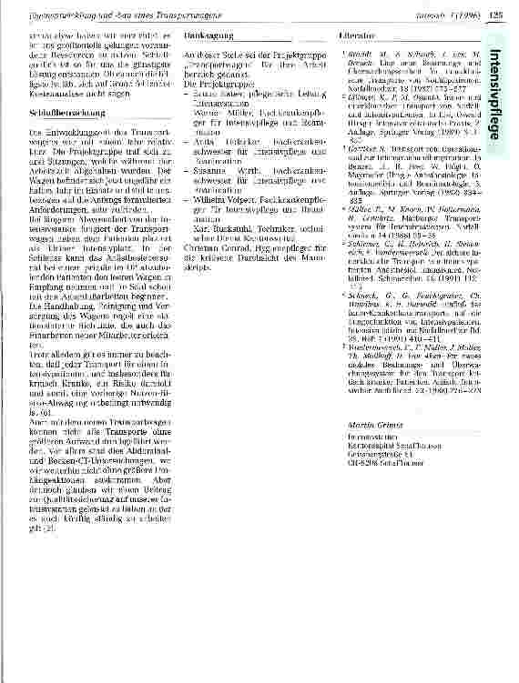 Vorschauseite 4: Eigenentwicklung und -bau eines Transportwagens für innerklinische Transporte von Intensivpatienten